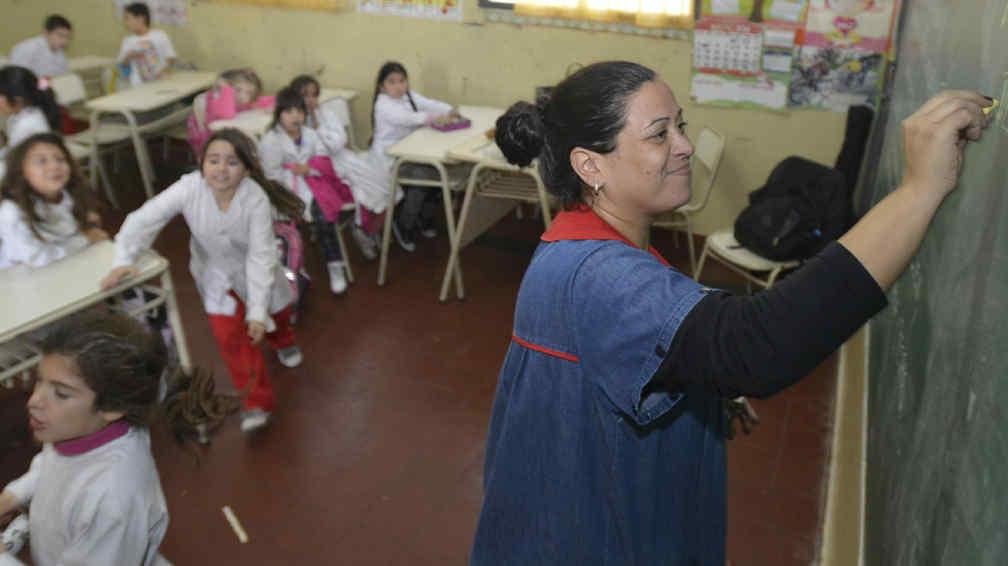 Docentes: se prevé un aumento de un 15%. (La Voz/Archivo).