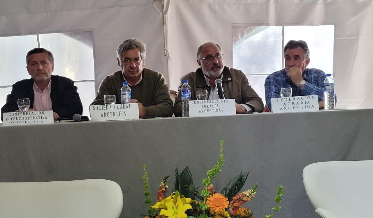 Chemes es parte de la Mesa de Enlace del Campo.