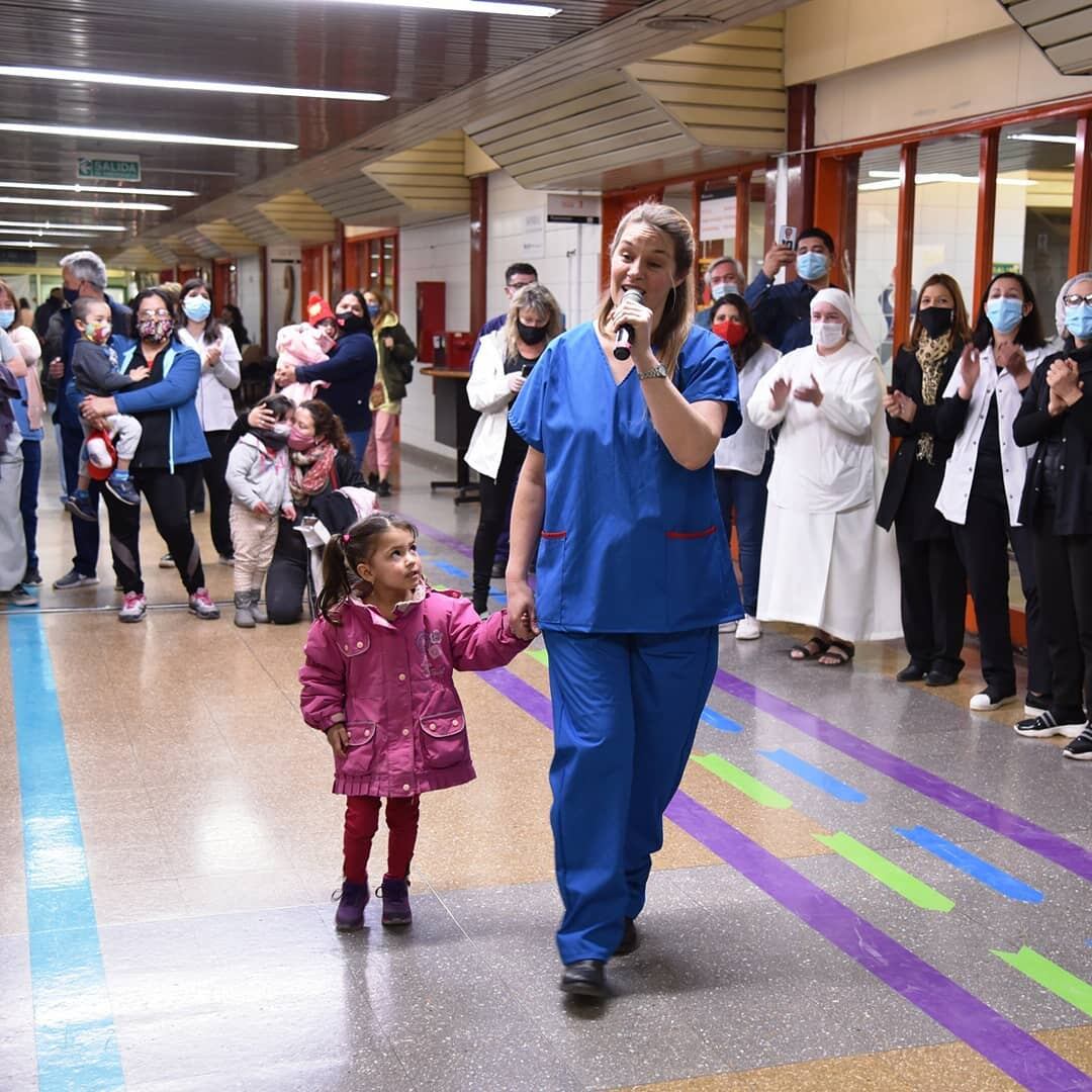 Flashmob en el Hospital Notti.