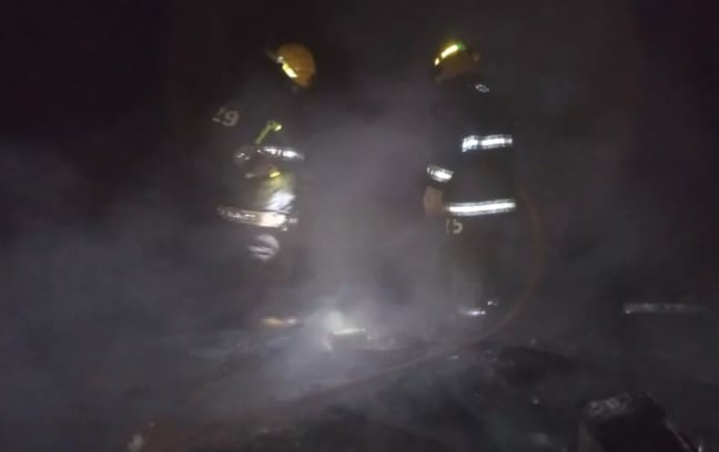 Eldorado: un incendio arrasó con la vivienda de una persona con discapacidad.