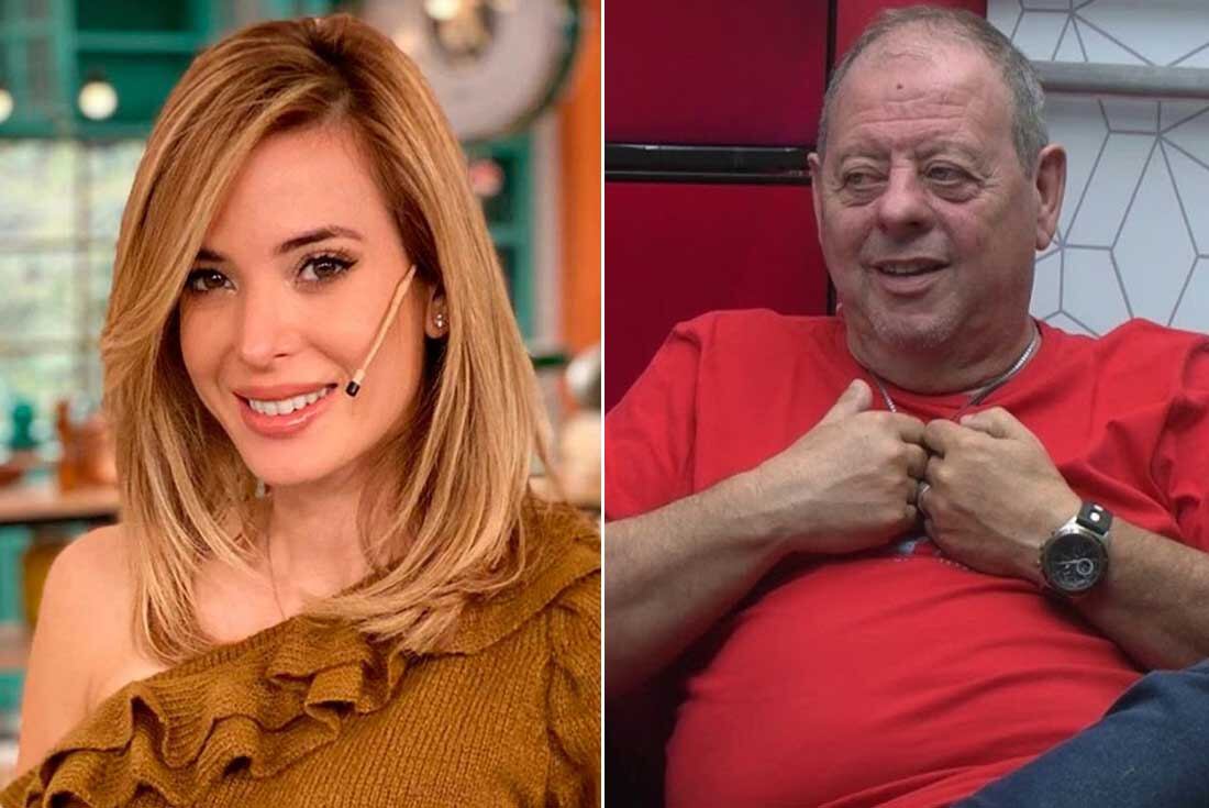 Jesica Cirio y su padre, Horacio.