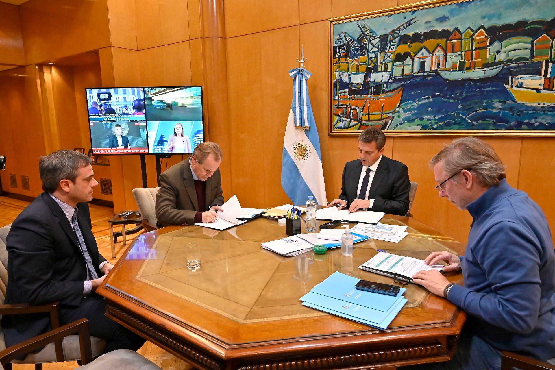 Sergio Massa acordó prorrogar la emergencia agropecuaria en Entre Ríos