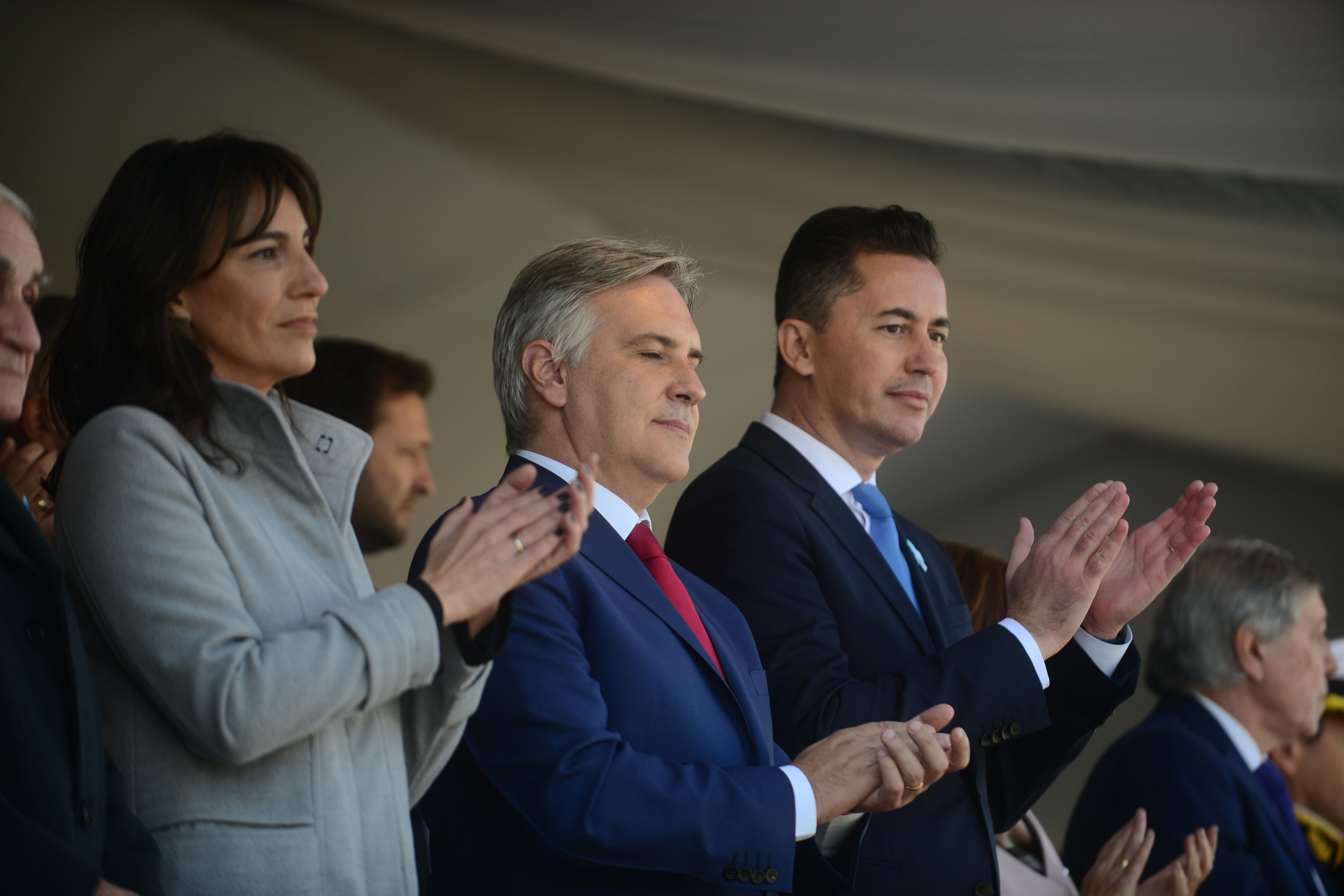 Desfile por el 9 de Julio en Córdoba Día de la Independencia en el Centro Cívico. (José Gabriel Hernández / La Voz)