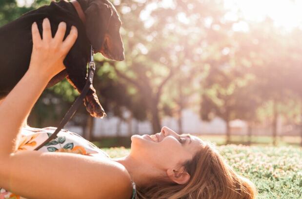 Una de las soluciones ante la depresión de un perro, es pasar más tiempo con ellos.