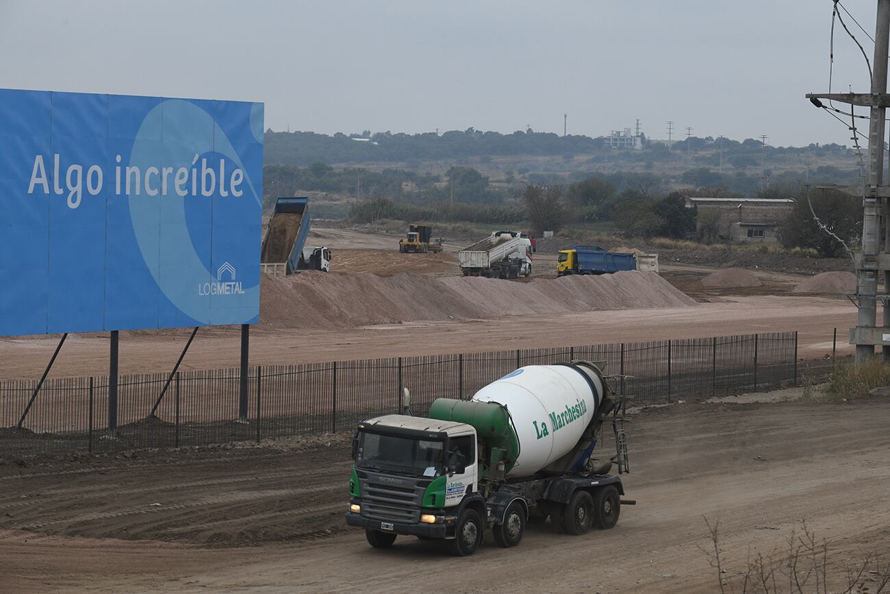 Así fue el comienzo de las obras en Infinito Open. (Ramiro Pereyra / La Voz)