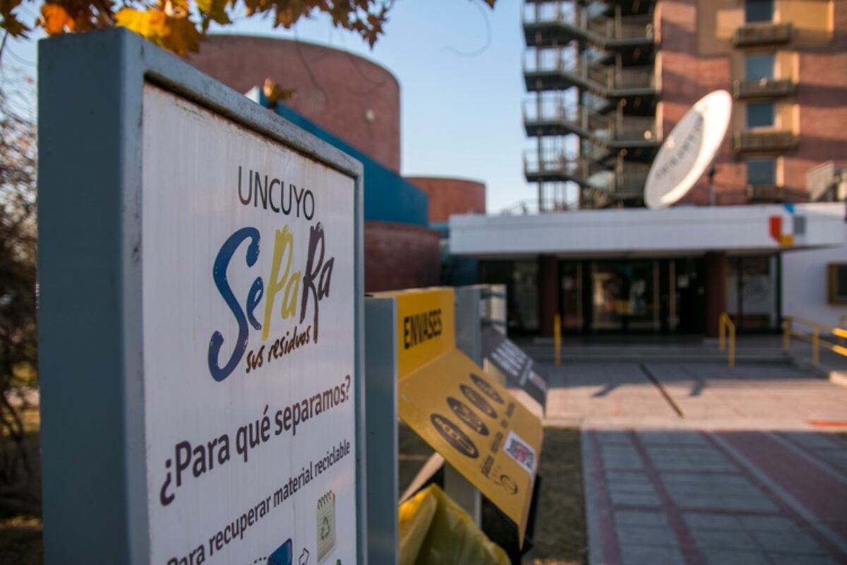 UNCuyo Separa sus Residuos: en cinco años recolectó 102 toneladas de basura