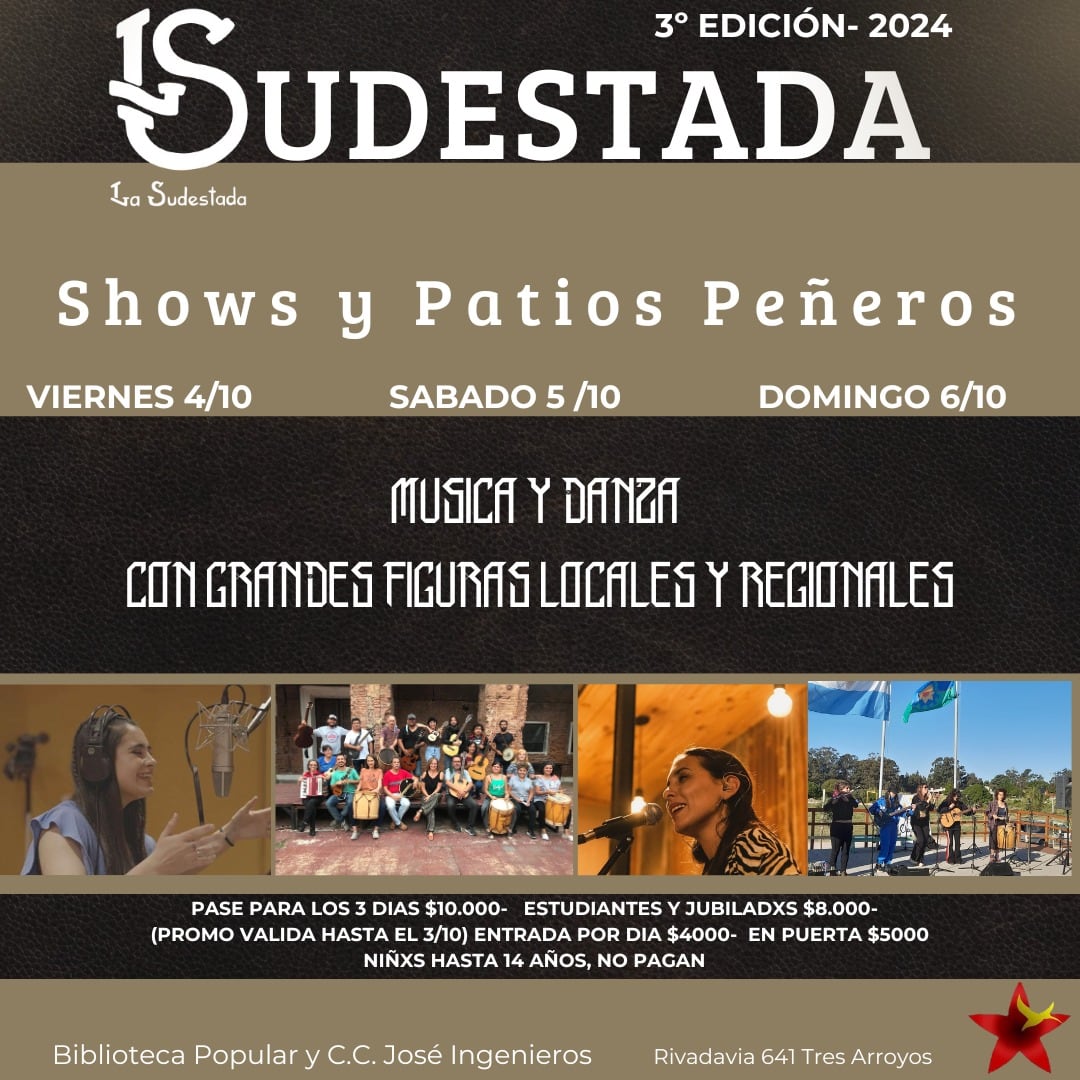 3ª edición de Sudestada