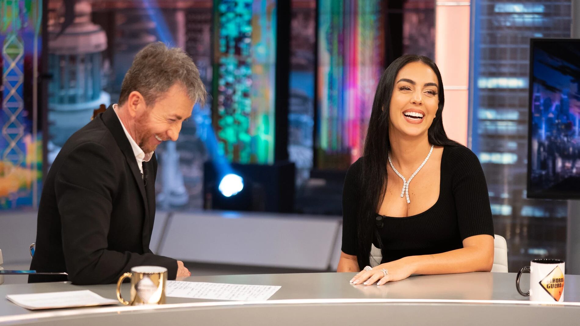 Georgina Rodríguez en el programa de Pablo Motos