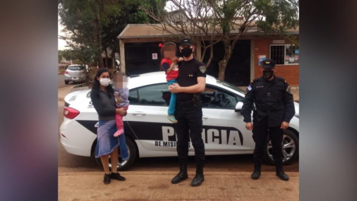 Policía encontró sana y salva a una niña de 4 años que desapareció unas horas de su vivienda