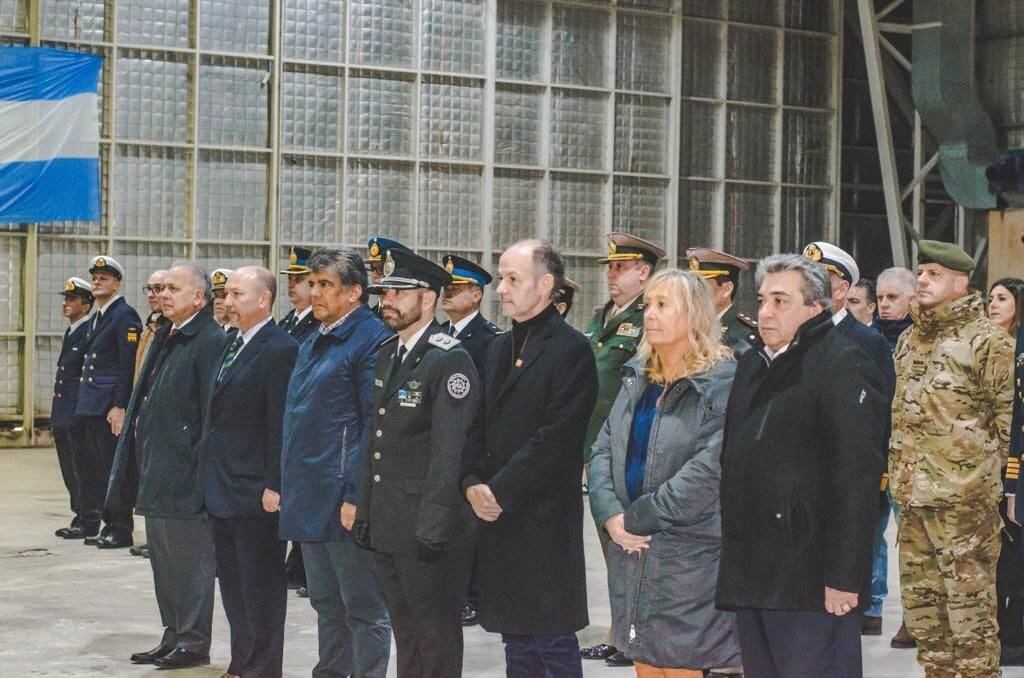 Acto en Ushuaia por un nuevo aniversario de la creación de la Policía de Seguridad Aeroportuaria