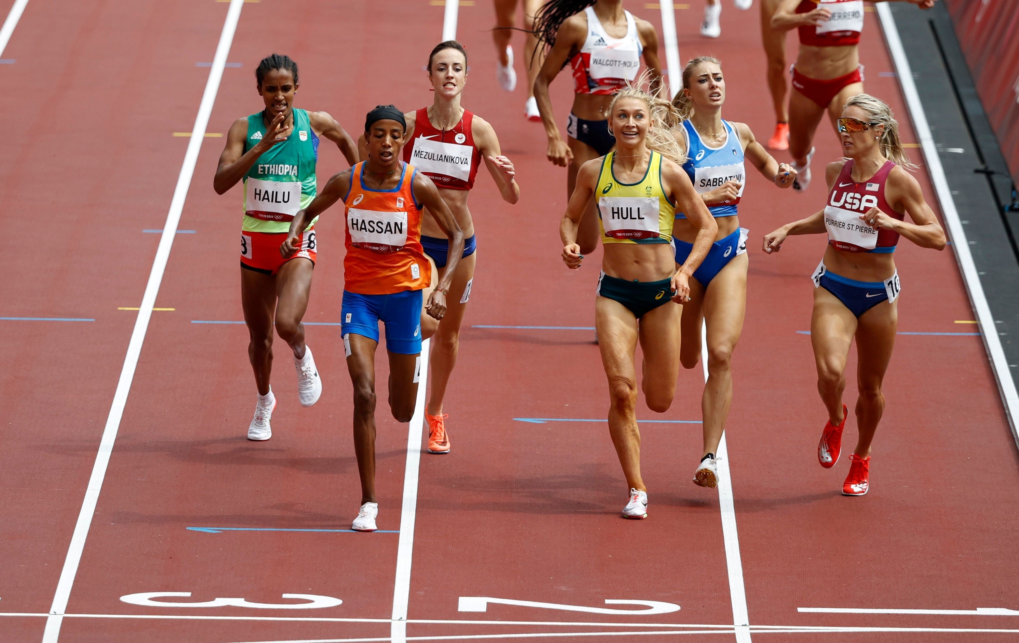 La increíble serie de 1500 metros de Sifan Hassan en Tokio.