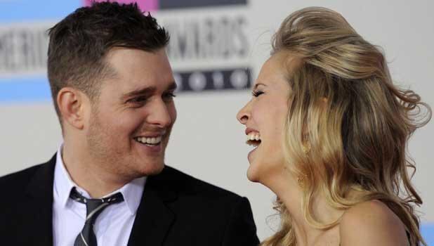 Michael Bublé y Luisana Lopilato.