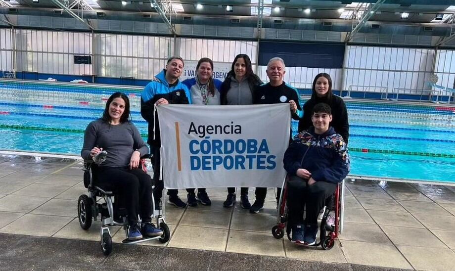 Elizabeth Noriega natación paralímpica Arroyito Selección Argentina