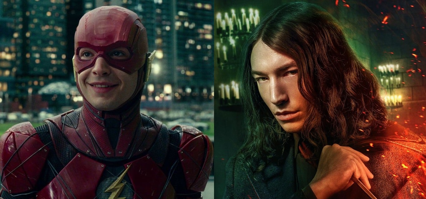 Ezra Miller en Flash y en Animales Fantasticos