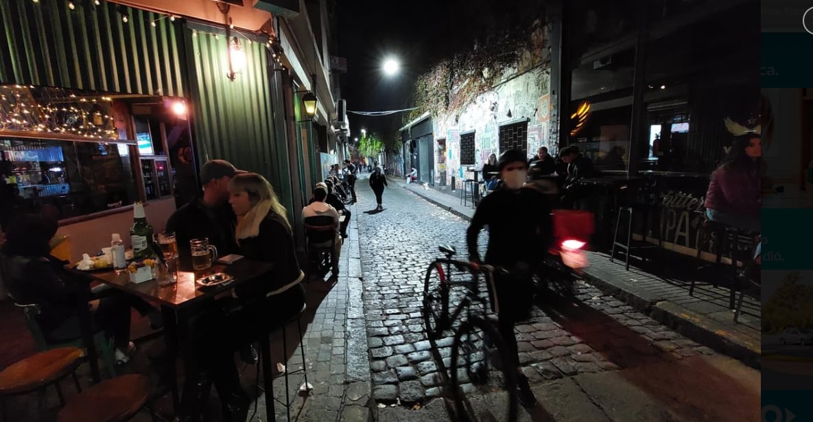 Las calles porteñas tras las aperturas.