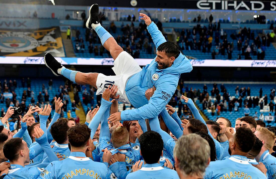 Despedida de Sergio el Kun Agüero del Manchester City.