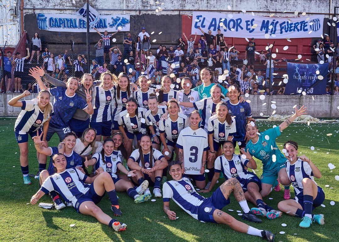 Natalia Grella de Arroyito en el femenino de Talleres