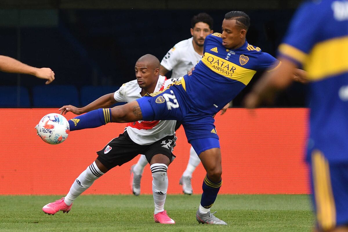 Superclásico: Boca y River empataron 1-1 en la Bombonera