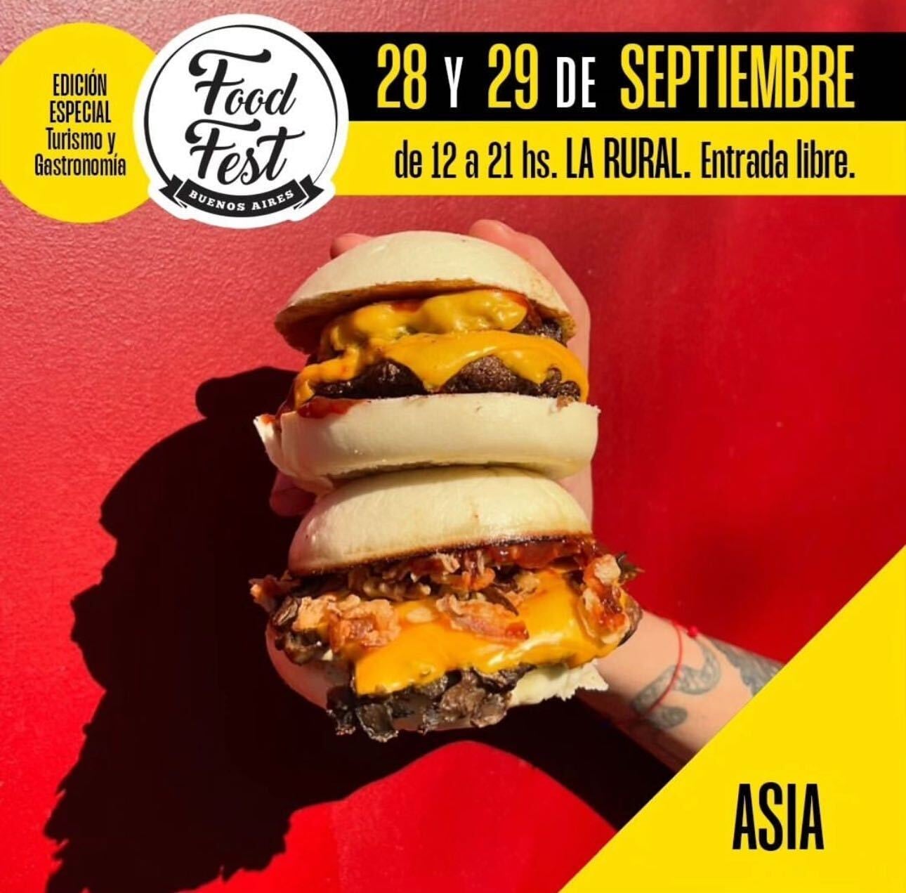 El evento gastronómico incluirá más de 35 foodtrucks de comidas de distintas partes del mundo.