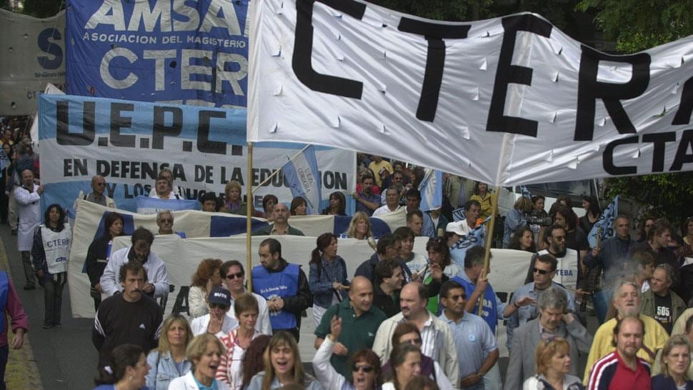 Ctera es el principal impulsor del paro docente que se lleva a cabo este miércoles. 