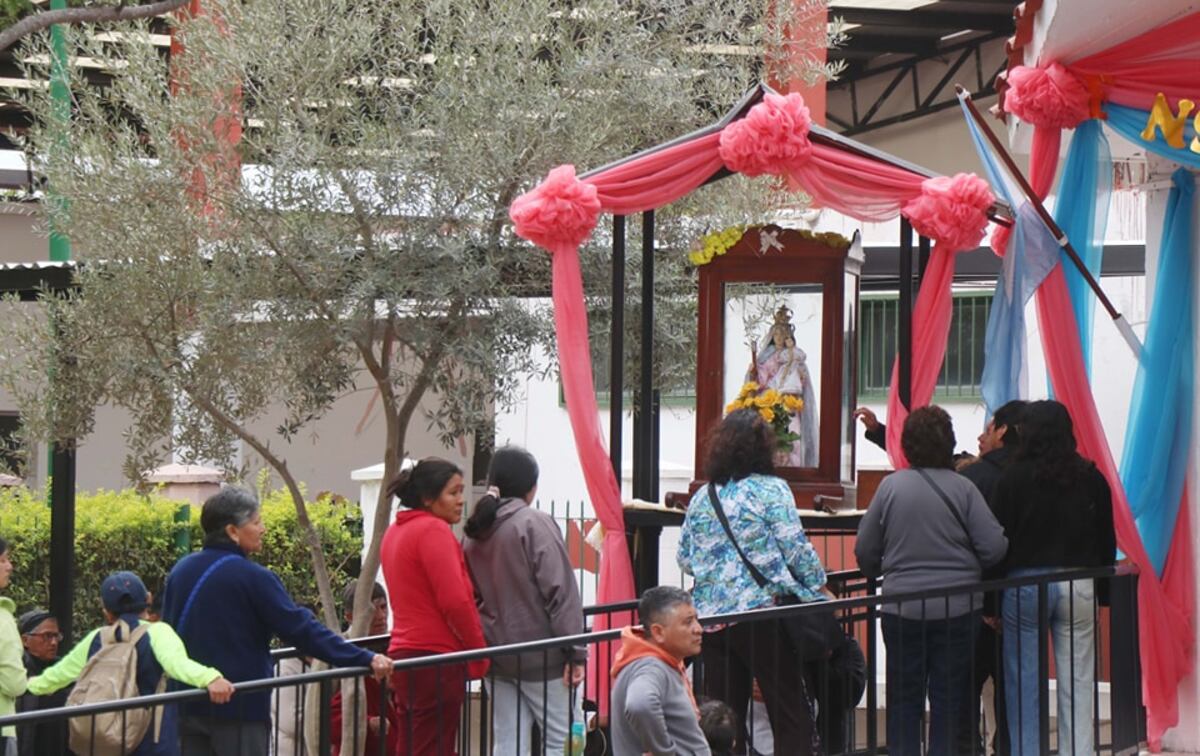 “Realmente se siente que la Virgen nos acompaña”, aseguró un peregrino en Río Blanco