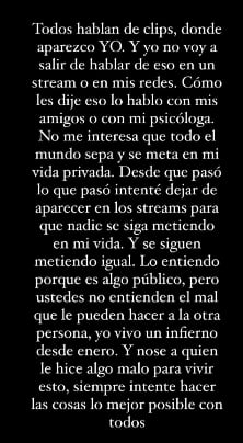 El comunicado de Sasha Ferro, tras la polémica de su novio Oky