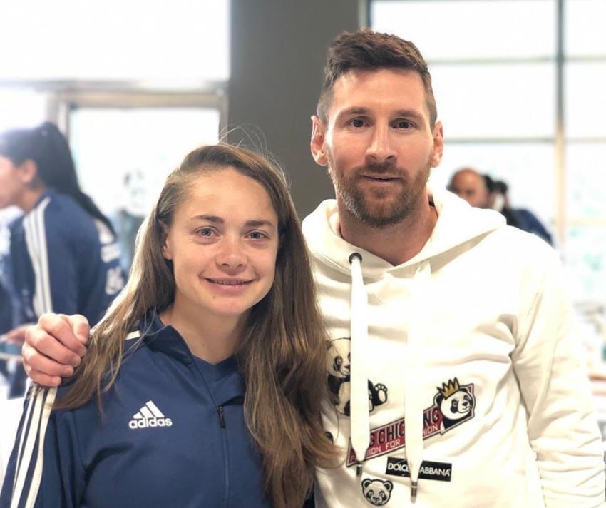 Estefanía Banini, futbolista de la Selección Argentina. /Gentileza Instagram