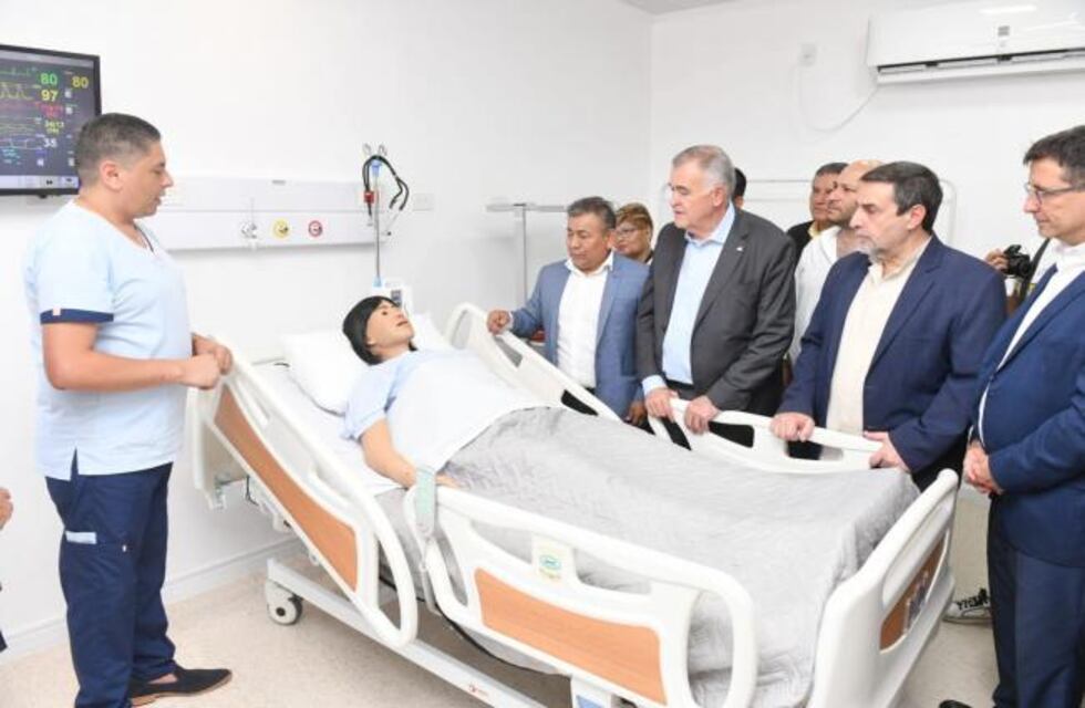 Jaldo inauguró el Centro Regional de Simulación Clínica para Enfermería en ATSA