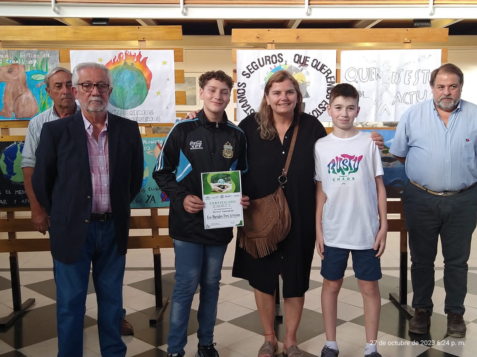 Tres Arroyos: Ganadores del Concurso Eco Murales