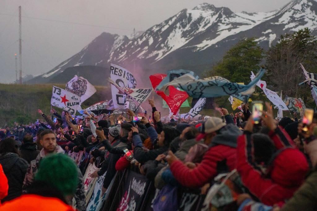 El recital de La Renga dejó en Ushuaia más de 2000 millones y se emplearon a 600 personas