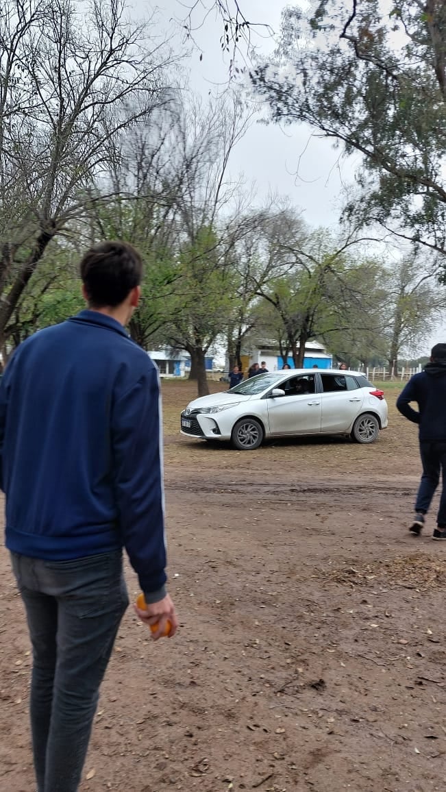 Auto del sospechoso.