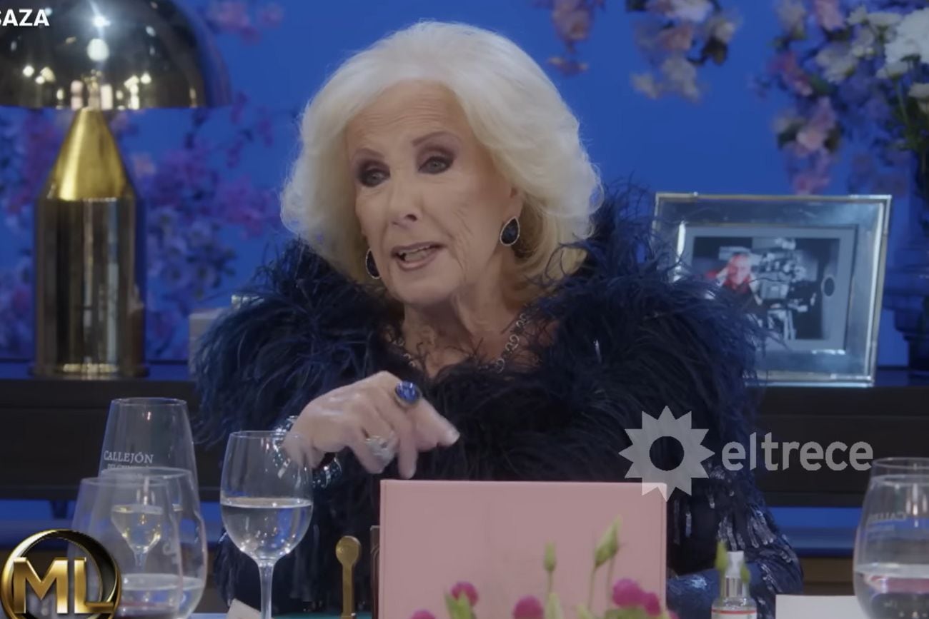 Mirtha Legrand tildó a Cecilia Milone de mentirosa: Yo le hubiera pagado encantada (Captura de pantalla)