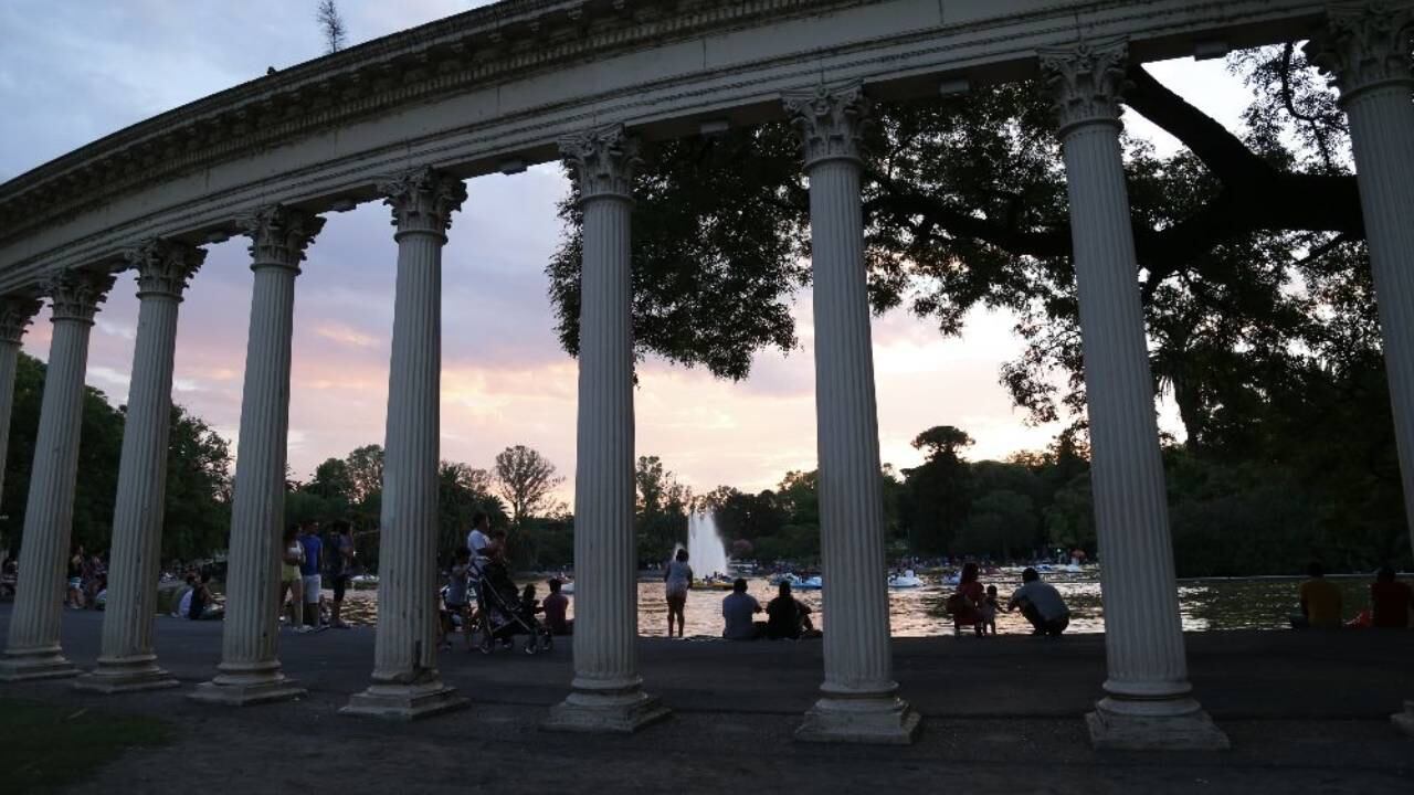 Laguito del Parque Independencia de Rosario