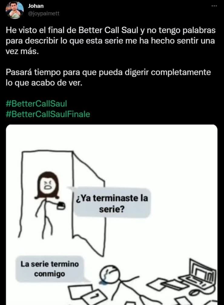 Final de "Better Call Saul" en memes.