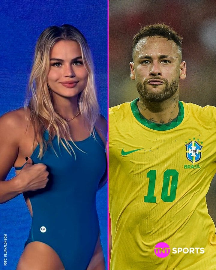 Luana Alonso reveló que Neymar Jr. le escribió años atrás. Foto: X / @TNTSportsCL