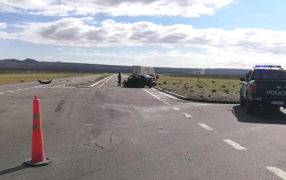 El choque se produjo en la ruta 40 y 144 el viernes por la mañana.