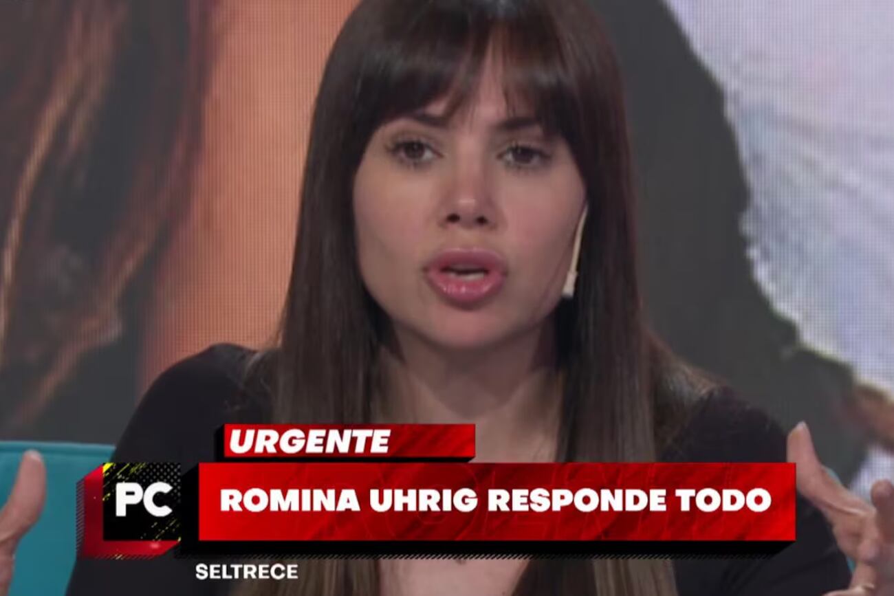 Romina Uhrig en "Poco correctos". Foto: (Captura de pantalla)