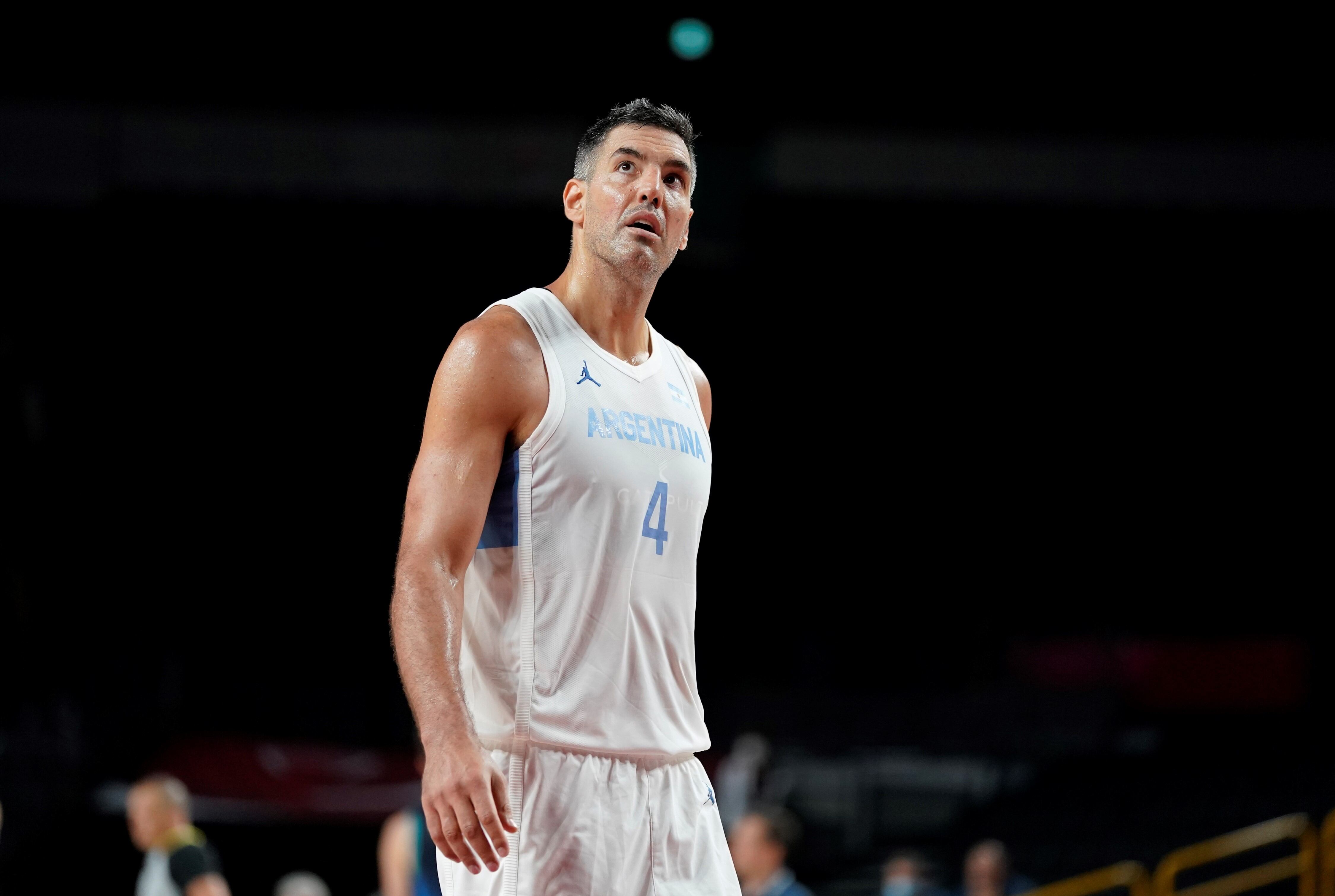 Scola, el emblemático capitán de la selección argentina de básquetbol. (Foto: AP)