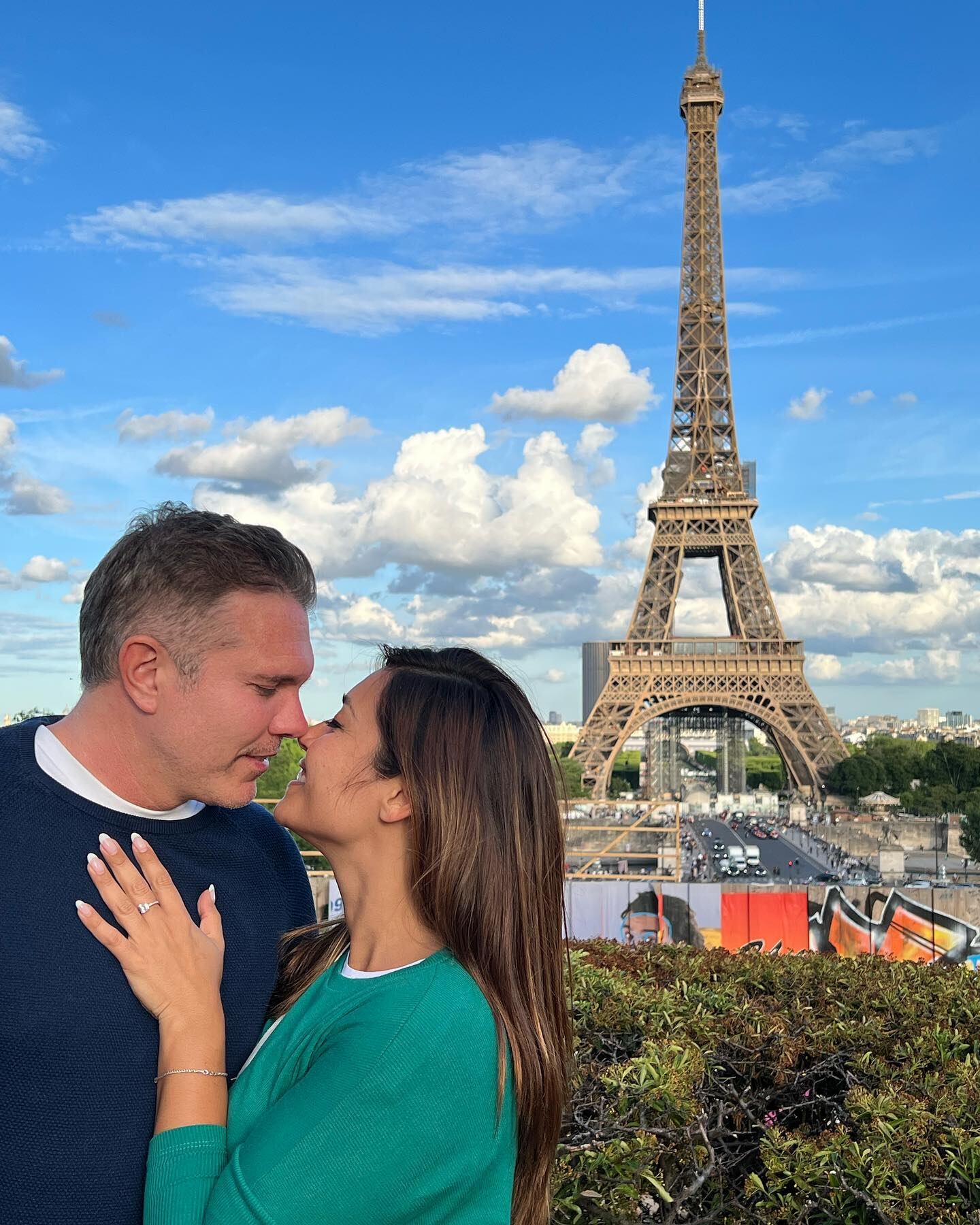 Gisela Campos y Bruno Ragone en la París.