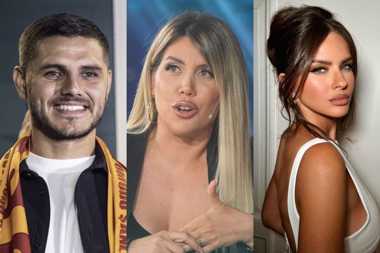 Qué dijo Wanda Nara sobre Mauro Icardi y China Suárez: La culpa es 100 % de... (Collage web)