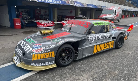 “Rudito” Bundziak se prepara para disputar el TC Mouras con el inicio de la Copa de Oro.