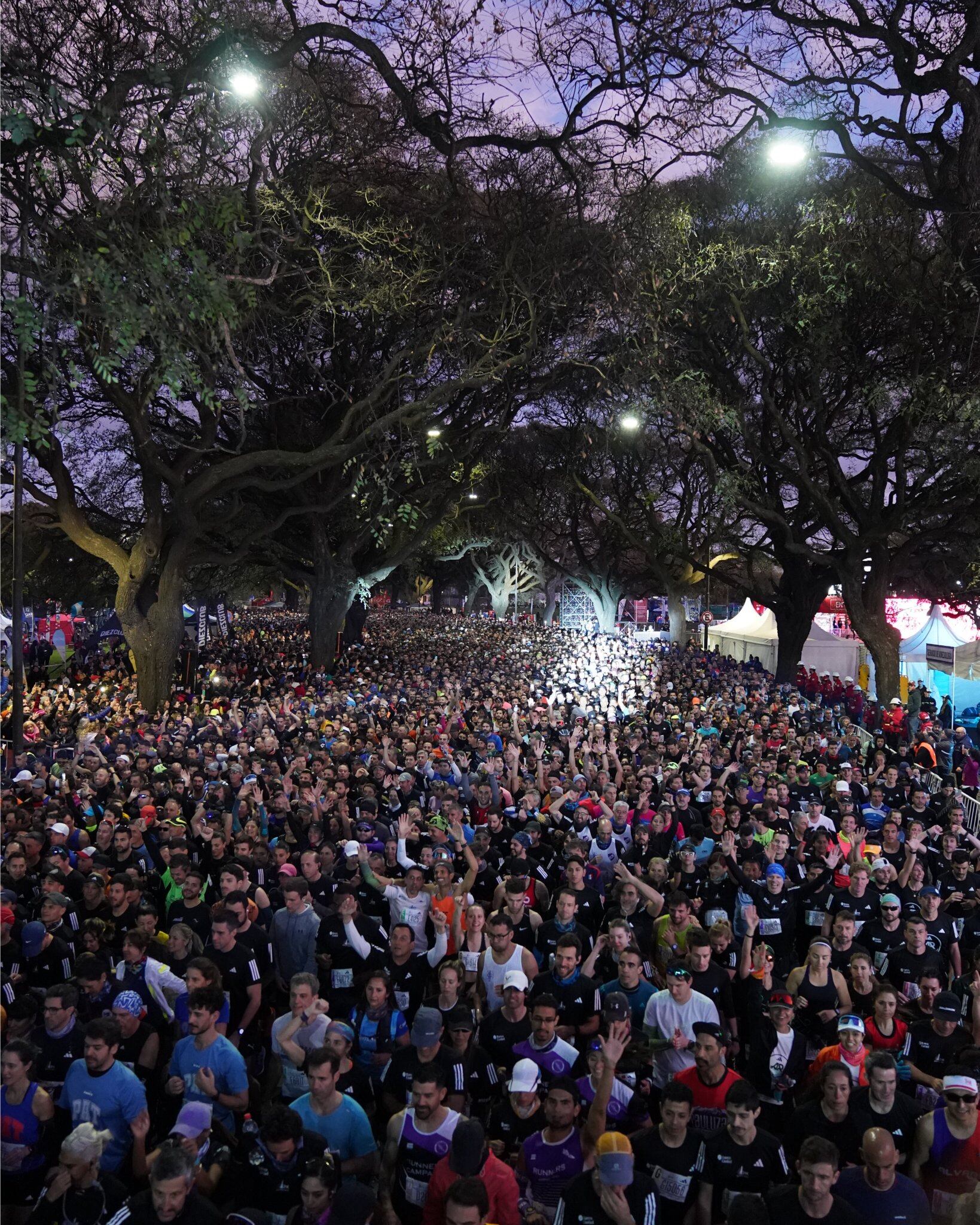 Media maratón en Ciudad de Buenos Aires. Foto: Ciudad de Buenos Aires.