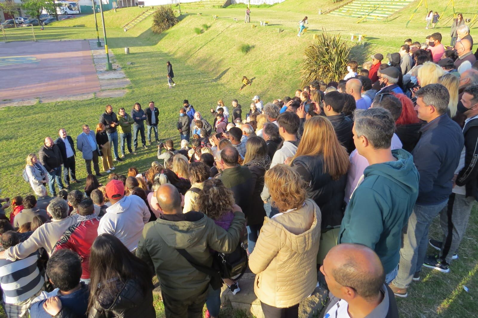 El partido marplatense reunió a 200 integrantes de ese espacio en los barrios Puerto y Villa Lourdes.