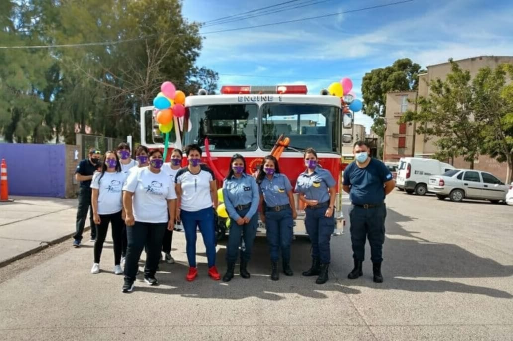 Los vecinos de Viedma fueron sorprendidos por los Reyes Magos.