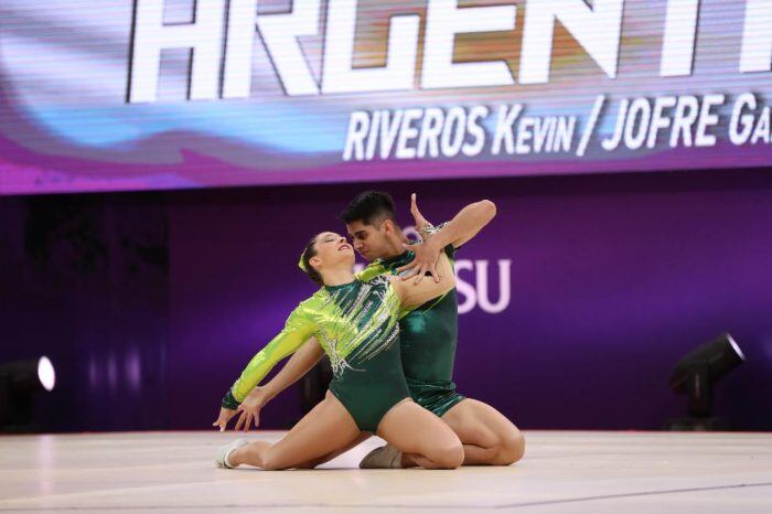 Histórica actuación de atletas mendocinos en el Mundial Fig de Gimnasia Aeróbica Deportiva.