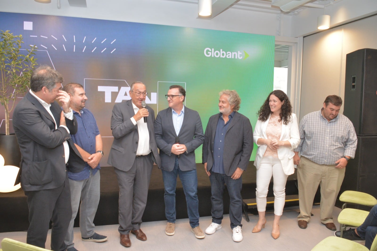 Así fue la inauguración de Globant en Tandil