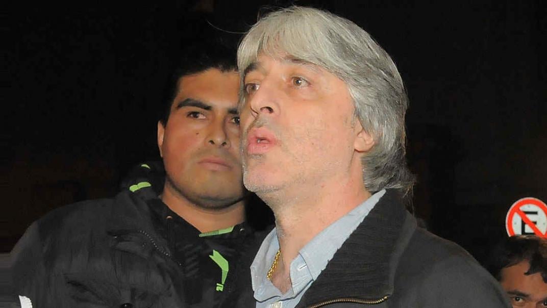 Rafael Di Zeo, referente de la barra brava de Boca.