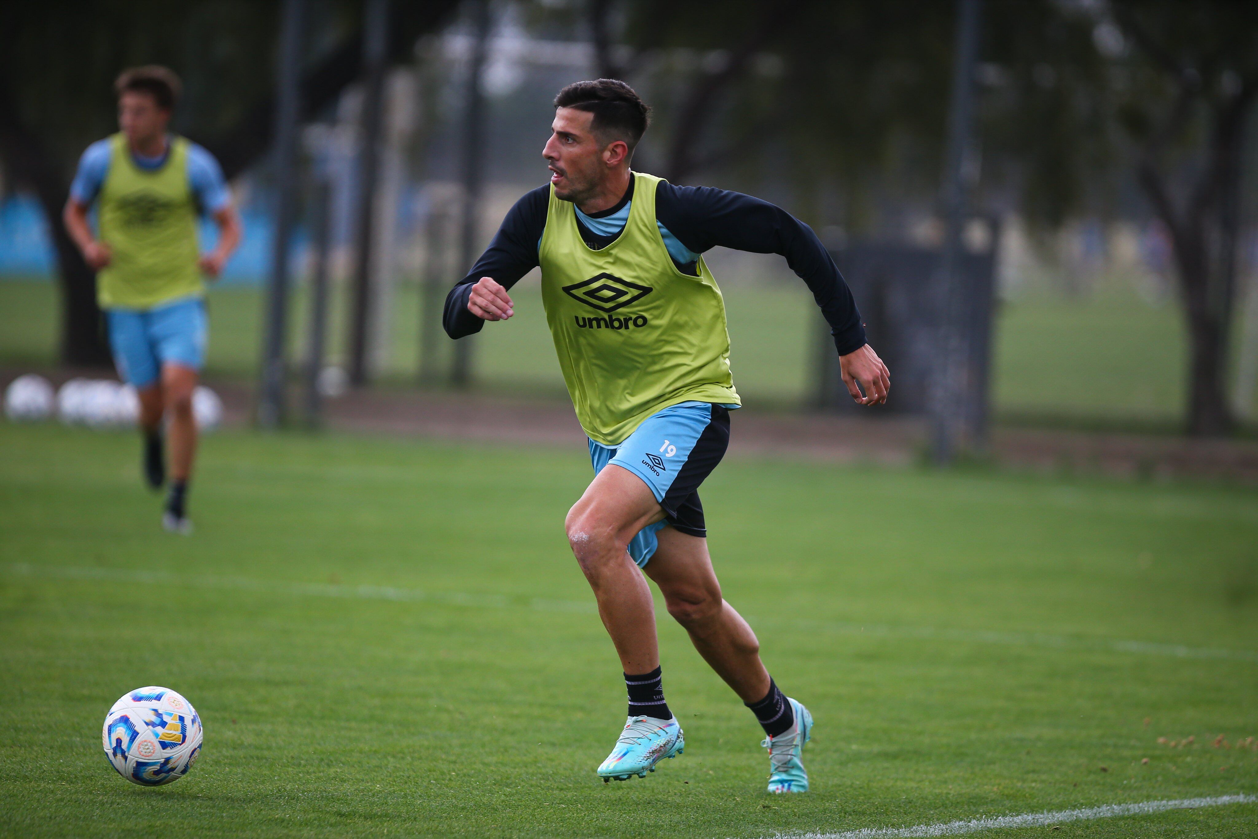 Pablo Chavarría tendría la chance de estar desde el inicio (prensa Belgrano).