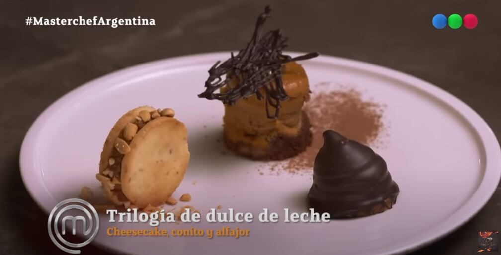 Las delicias de dulce de leche que presentó el salteño.