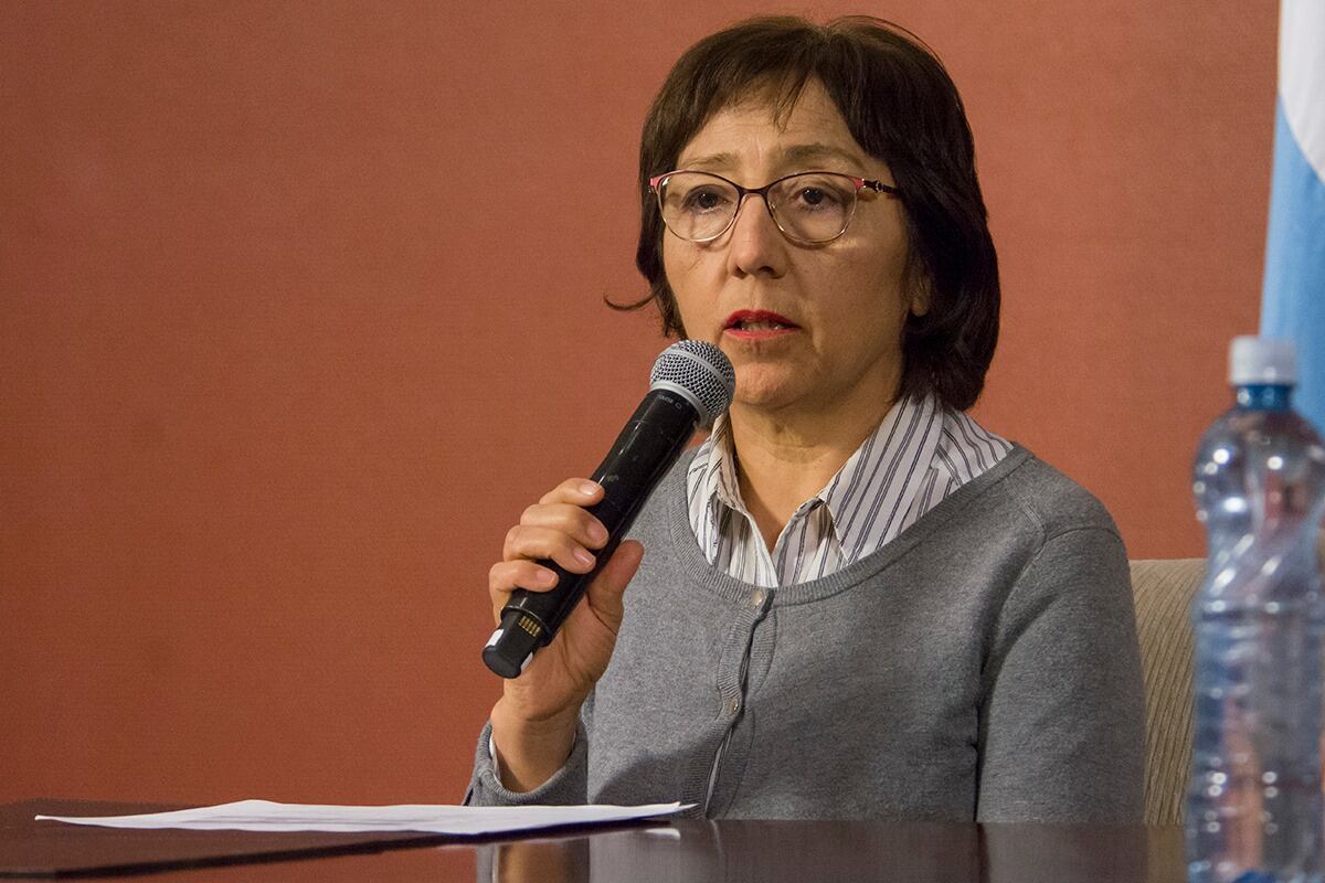 Rosa Dávila, ministra de Salud de San Luis